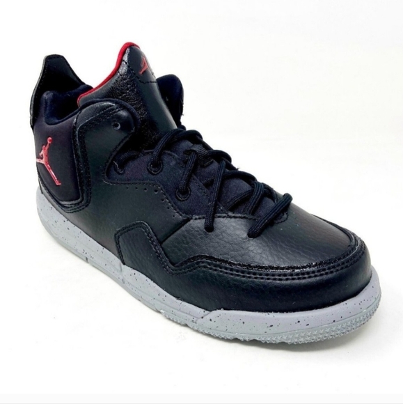 Nike Jordan Courtside 23 (PS) BlackGym Red Particle Kids Sneakers Sizy 3Y - Picture 1 of 8